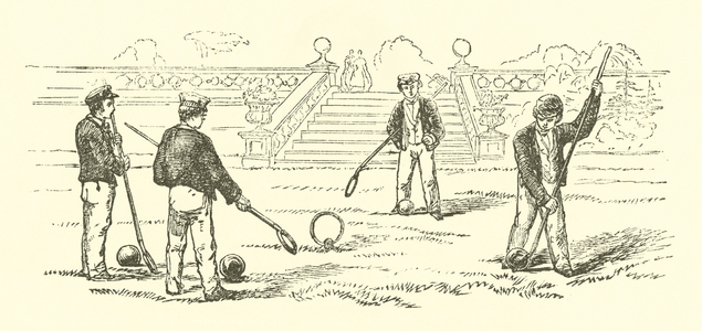 Lawn Billiards (engraving)