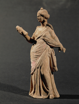 Young woman, perhaps the Muse Polyhymnia …