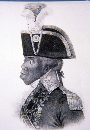 Haitiian Genearl Toussaint L'Ouverture, Francois Dominique, leader of independence movement against France
