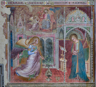 Annunciation, late 14th century or early 15th century