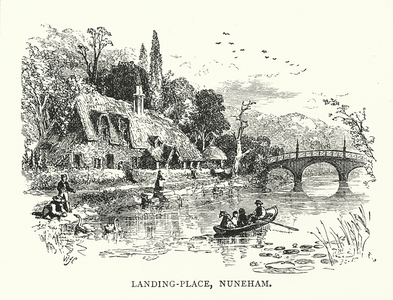 Landing-place, Nuneham (engraving)