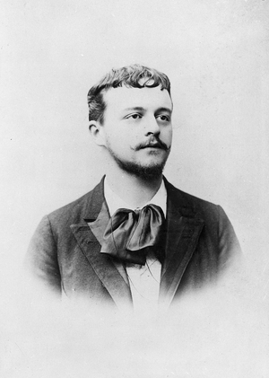 Portrait of Jacques-Marie Fenoux (b/w photo)