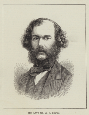 The late Mr G H Lewes (engraving)