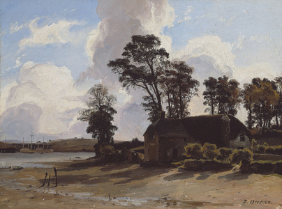 The Estuary Farm, 1830 (oil on canvas)