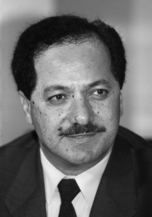 Massoud Barzani, Kurdistan Democratic Party, 1992 (photo)
