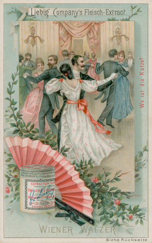 The Vienna Waltz (chromolitho)