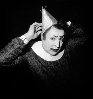 Raymond Devos As A Clown during Orphans Charity Show, 1966 (photo)