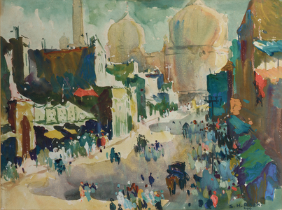 Untitled, 1945 (mixed media on paper)