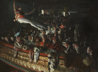 The Hippodrome, London, 1902 (oil on canvas)