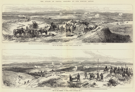 The Attack on Plevna (engraving)