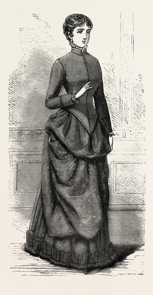 Morning Costume Front, Fashion, Engraving 1882