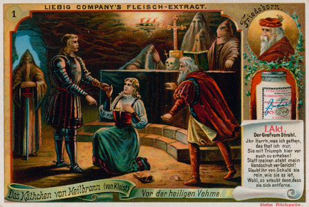Kathchen von Heilbronn: Friedeborn (chromolitho)