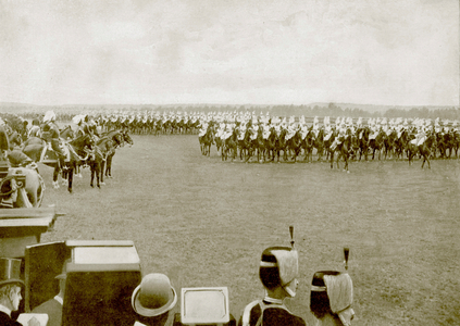 "Gentlemen of the Life Guards" (b/w photo)