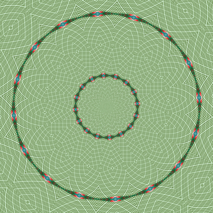 Arabesque #3, 2019 (mixed media)