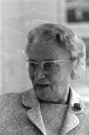 Hilda Heinemann, Bonn, Germany, 1970 (photo)
