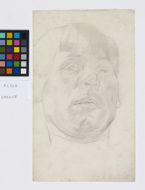 Self Portrait, 1926 (pencil on paper)