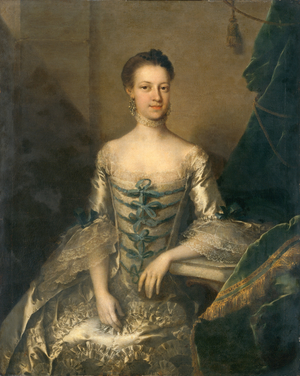 Portrait of a Lady, 1745 (oil on canvas)