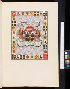 Monuments and epitaphs in the churches of Normandy Champagne and Bourgogne, c.1700 (drawing)