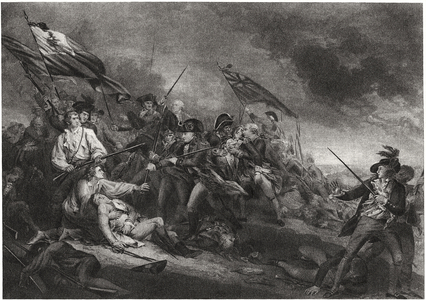 The Death of General Warren at the Battle of Bunker's Hill, 17 June, 1775