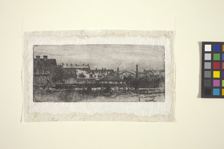 From The Window, Gysis School, Munich (ink)