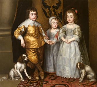 The Three Eldest Children of King Charles I (after Van Dyck)