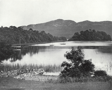 Lough Gill, Co Sligo (b/w photo)