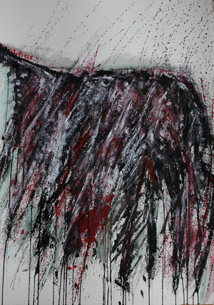 Venturi, 4 (acrylic on paper)