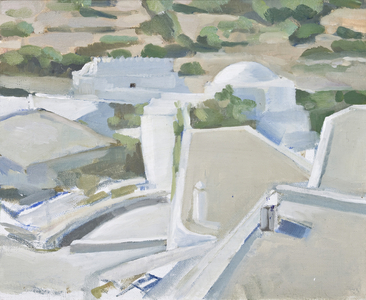 Patmos, Greece (oil on canvas)