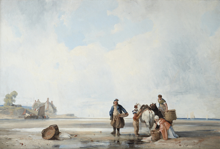 Coastal Scene of Northern France