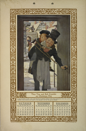 Children of Dickens. A Calendar for 1912 by Jessie Willcox Smith.