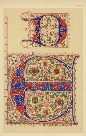 Fourteenth Century (chromolitho)