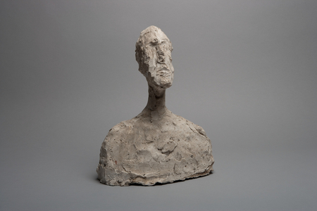 Bust of a Man, or Head, c.1958 (plaster)