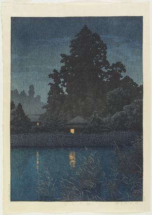 O_miya in Rain, 1930