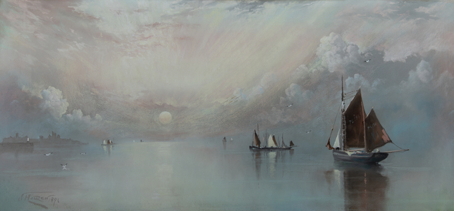 Manx Boats, 1896 (painting)