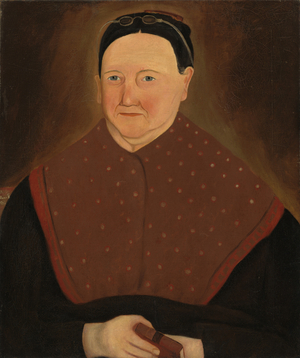 Portrait of an Old Lady, 1848 (oil on canvas)