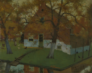 Farm in the Province of North Holland, 1890 (oil on canvas)