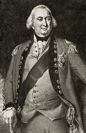 Charles Cornwallis, 1st Marquess Cornwallis (1738-1805). Engraving.