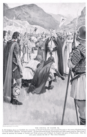 The Council of Dacor, 1920's (litho)