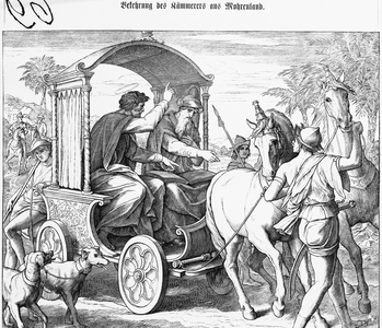 Scene from the New Testament of the Holy Bible