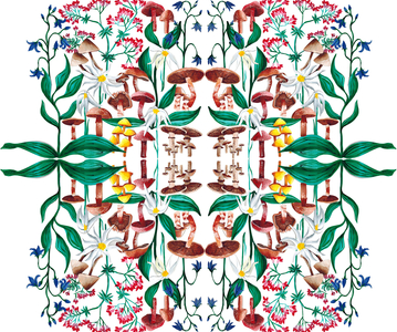 Wild Plants, 2015 acrylic