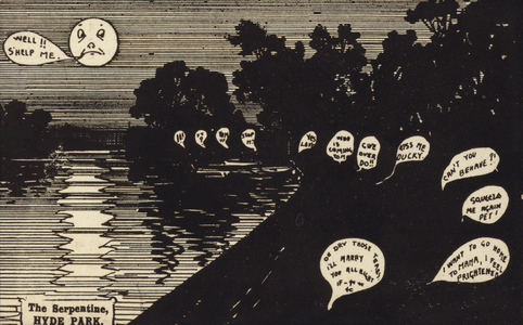 The Serpentine, Hyde Park (engraving)