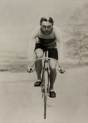 Portrait of the American cyclist Georges Banker ( 1873 , ? ) (photograph)