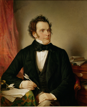 Franz Schubert … (oil on canvas)