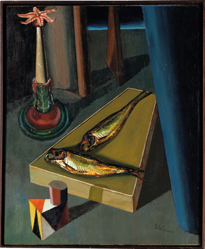 The Sacred Fish, 1919 (oil on canvas)