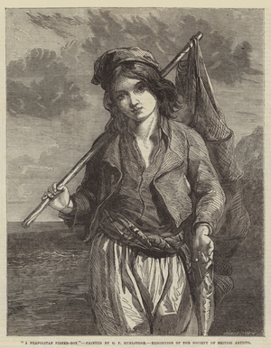 A Neapolitan Fisher-Boy (engraving)