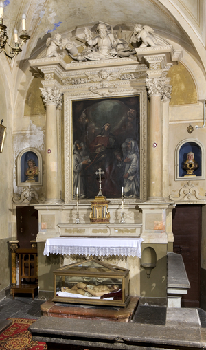 Altar, Church of Saint Martha, Carate Urio, Province of Como, Lombardy, Italy (photo)