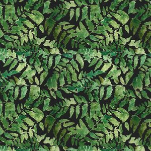 Fern stamp, 2017 (watercolour, gouache and photoshop)