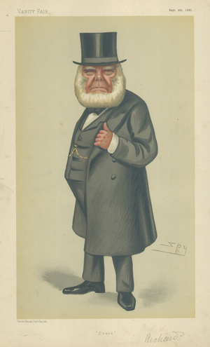 Mr Henry Richard (colour litho)