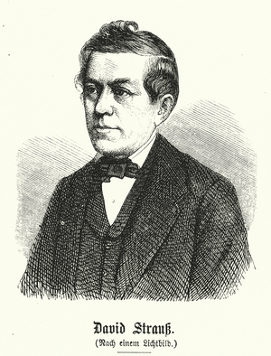 David Strauss, 1808-1874 (engraving)