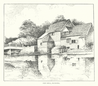 Old Mill, Bocking (litho)